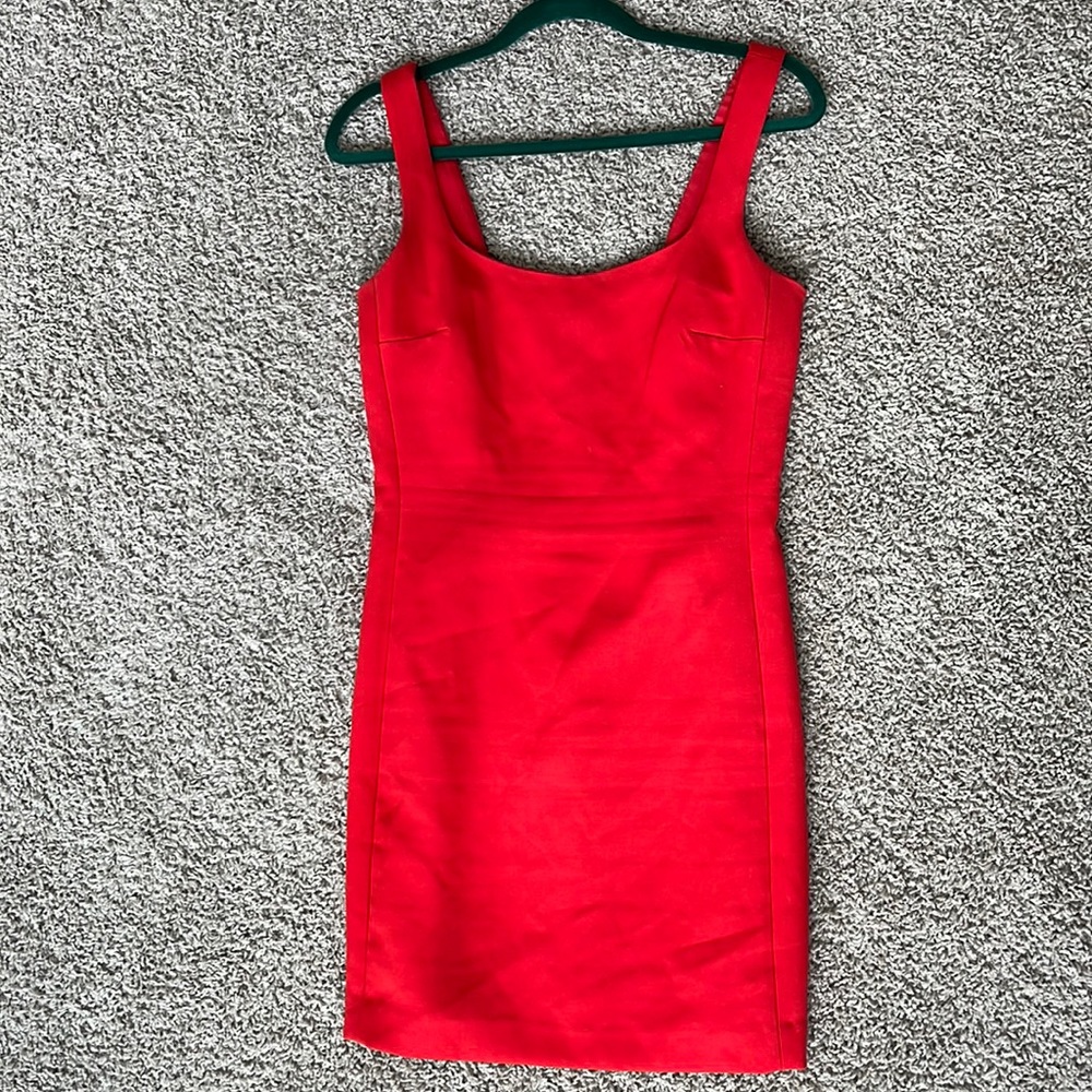 LRD - Red Sleeveless Mini Dress